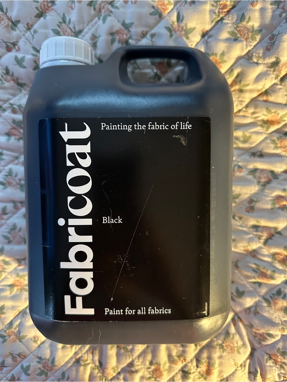 Fabricoat fabric paint black